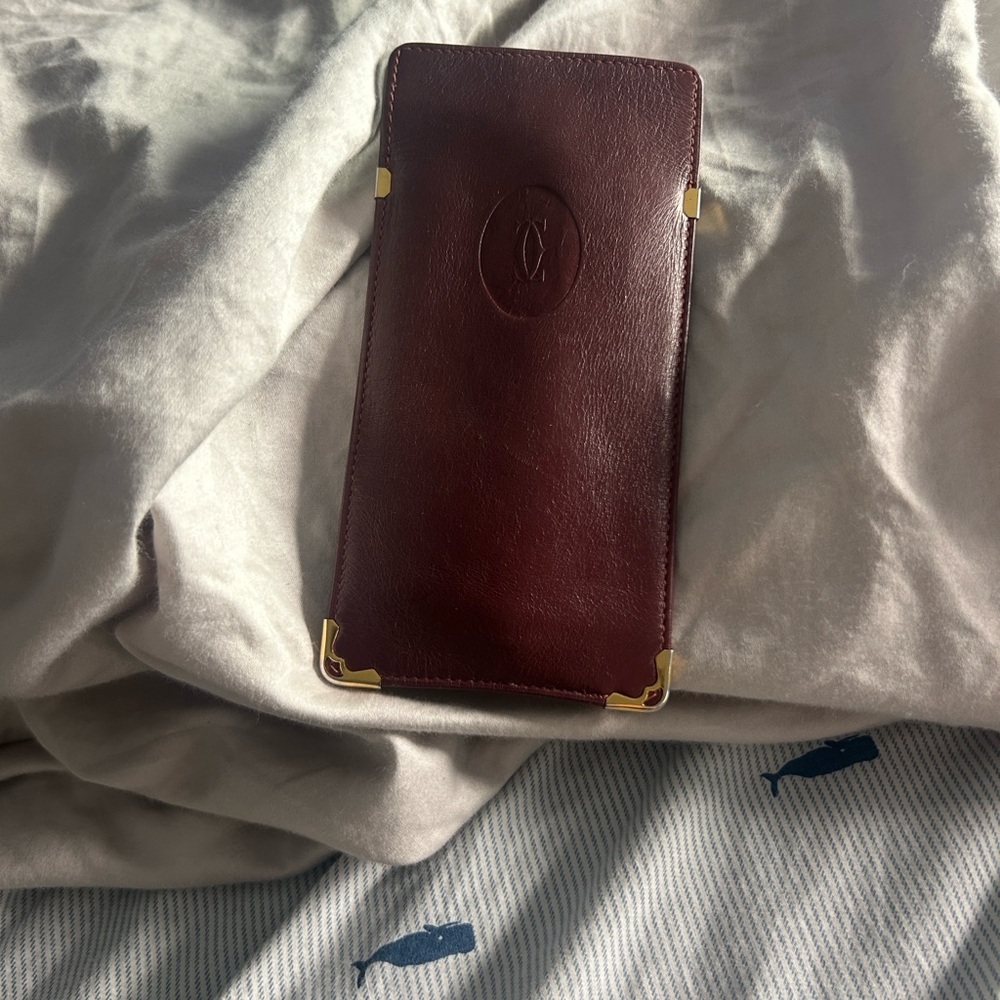 Cartier real eye glass case